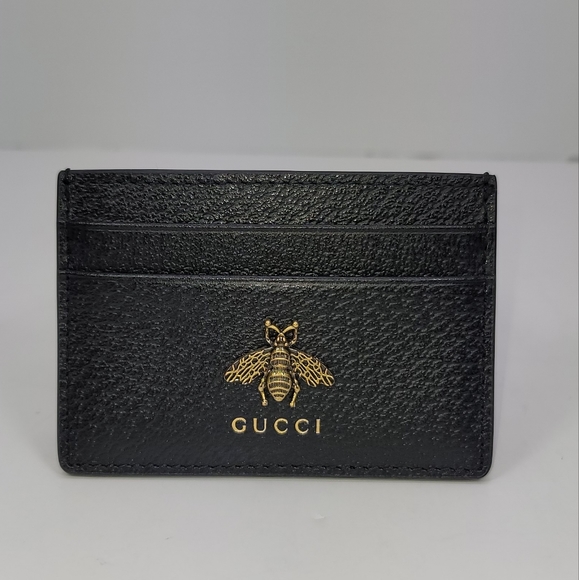 Gucci Other - Gucci Animalier leather card case.